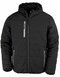 RT240 Recycled Black Compass Padded Winter Jacket