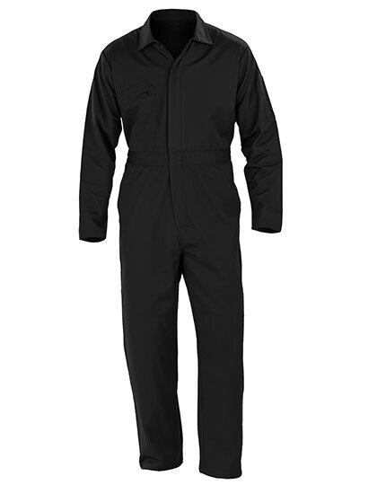 RT510 Recycled Action Overall With Zip Front