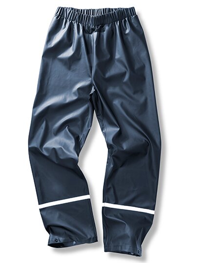 Prism PU Waterproof Trouser with Reflective Bands & Recycled Backing
