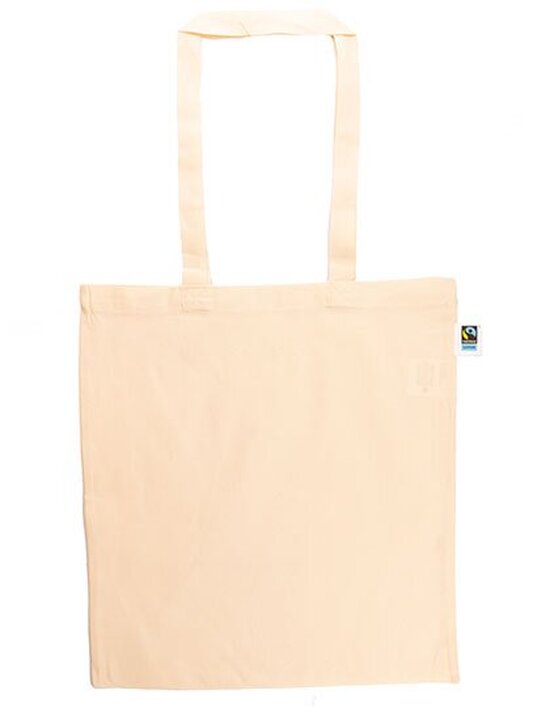 Baumwolltasche, Fairtrade-Baumwolle, lange Henkel
