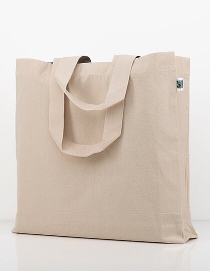 XT630 Baumwolltasche, Fairtrade-Baumwolle, Oversized