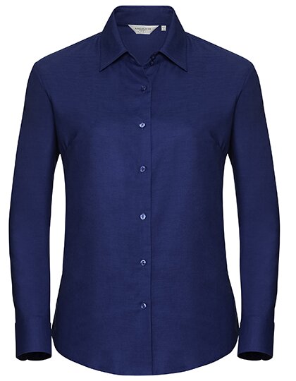 Ladies` Long Sleeve Classic Oxford Shirt