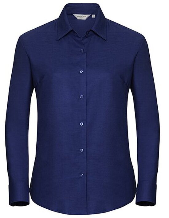 Ladies` Long Sleeve Classic Oxford Shirt