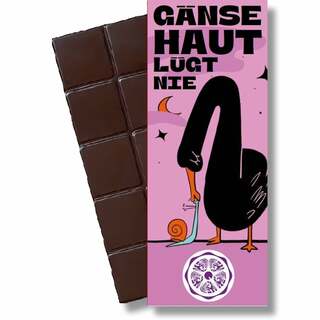 Sweet Greets Schokolade 50% "Gänsehaut lügt nie"